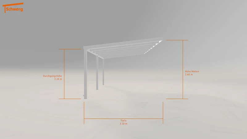 #DE Schweng Terrassenüberdachung S400 (ID 85r5x2)