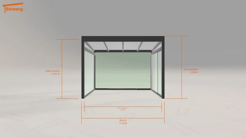 #AT Schweng Terrassenüberdachung S400 (ID 9wd3y3)