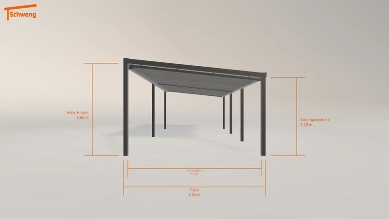 #DE Schweng Terrassenüberdachung S400 (ID 85ymrm)