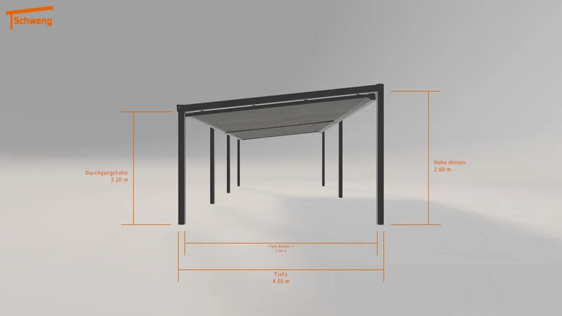 #DE Schweng Terrassenüberdachung S400 (ID 85ymrm)