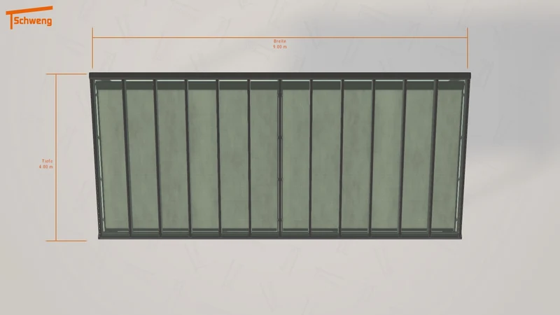 #DE Schweng Terrassenüberdachung S400 (ID 85ymrm)