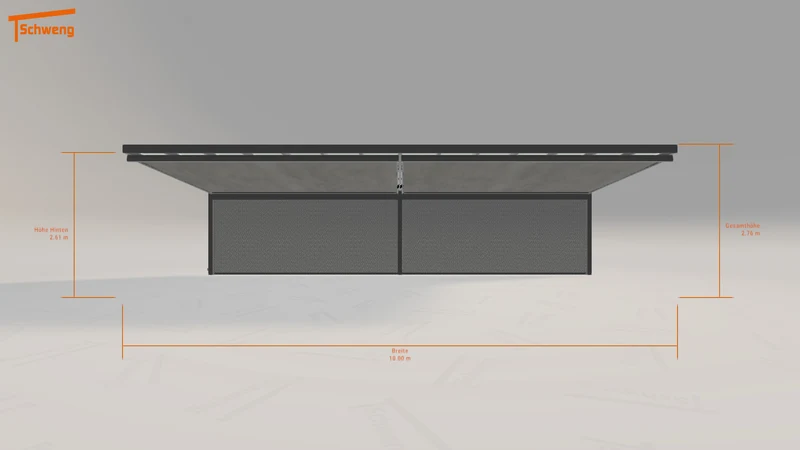 #DE Schweng Terrassenüberdachung S400 (ID 5mgq78)