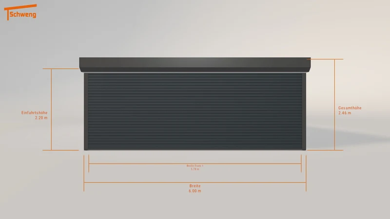 #DE Schweng Flachdachcarport C600 (ID 42g452)