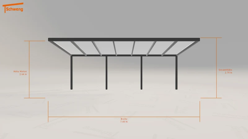 #DE Schweng Pultdachcarport S400 (ID jj3d97) #MTG