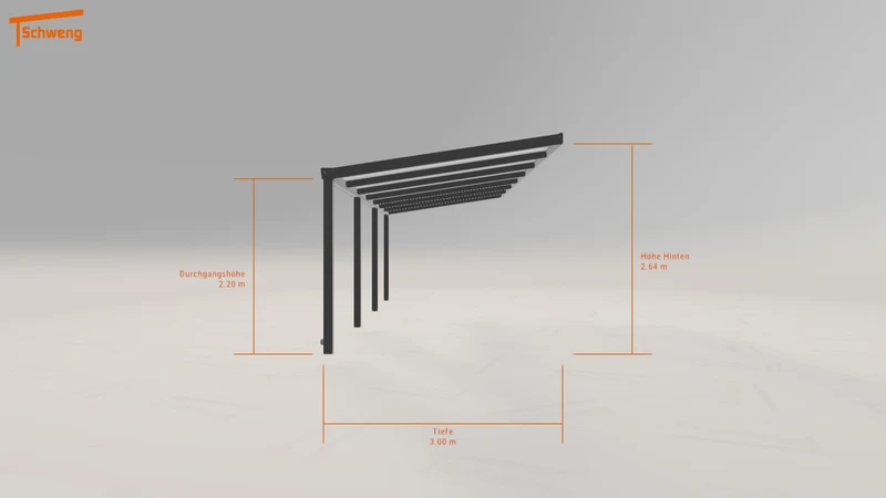 #DE Schweng Pultdachcarport S400 (ID jj3d97) #MTG