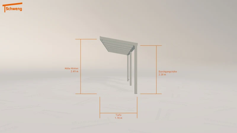 #DE Schweng Terrassenüberdachung S350 (ID 85rqbx)