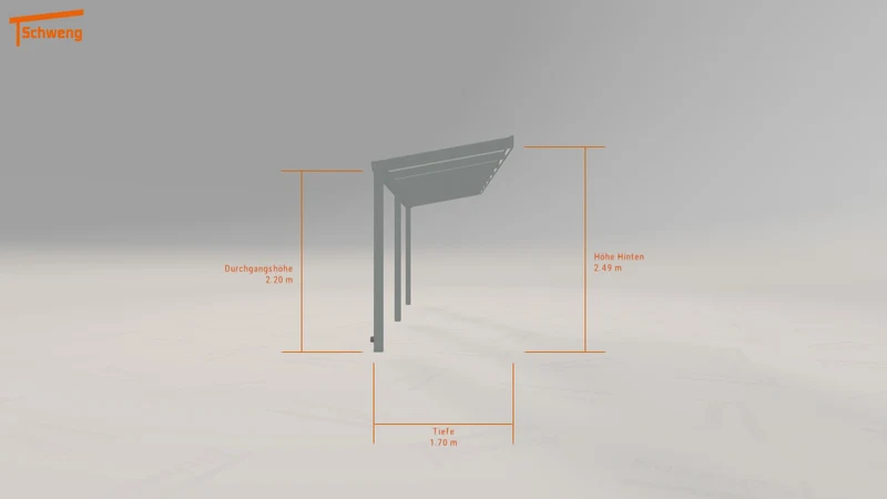 #DE Schweng Terrassenüberdachung S350 (ID 85rqbx)