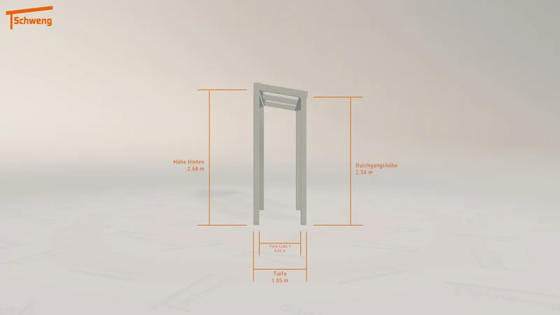 #DE Schweng Terrassenüberdachung S350 (ID n53w33)
