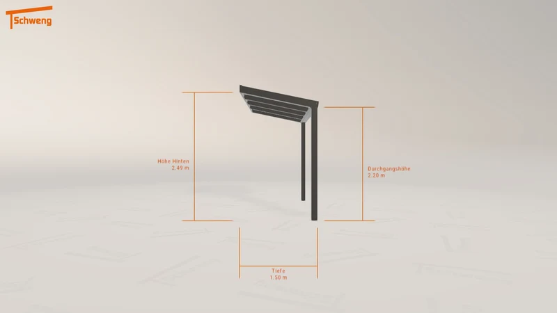 #DE Schweng Terrassenüberdachung S350 (ID 5mdpww)