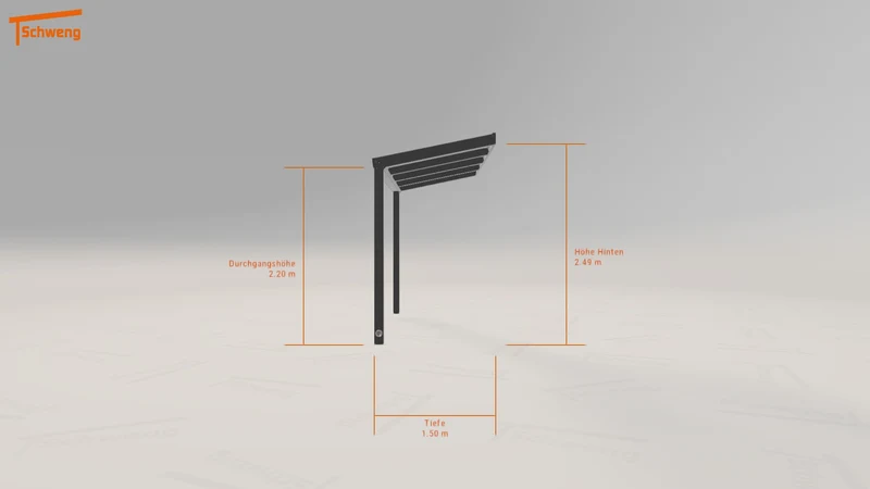 #DE Schweng Terrassenüberdachung S350 (ID 5mdpww)