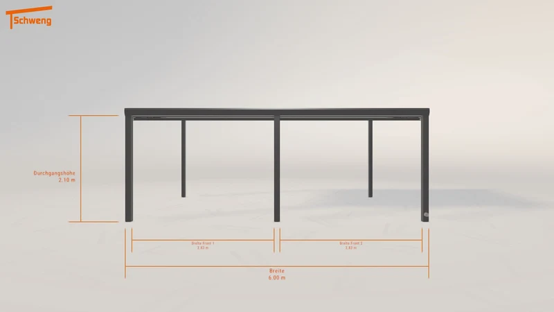 #DE Schweng Terrassenüberdachung S400 (ID 2qkzxj)