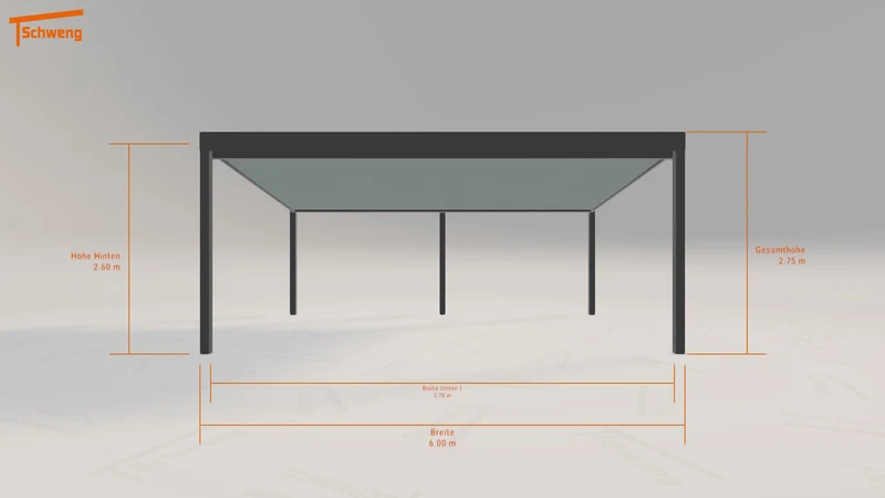 #DE Schweng Terrassenüberdachung S400 (ID 2qkzxj)