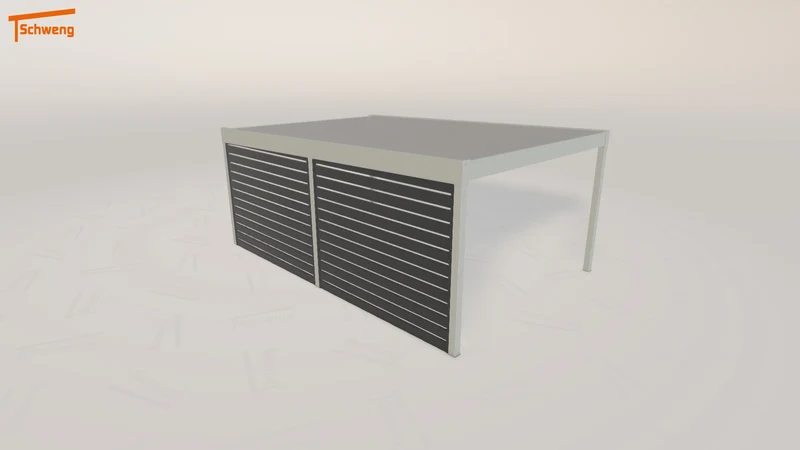 #AT Schweng Flachdachcarport C600 (ID 33kq4x)