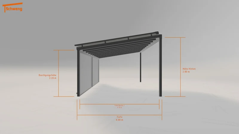 #DE Schweng Terrassenüberdachung S400 (ID 42kd4m)
