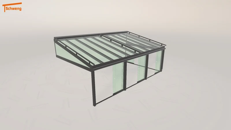 #DE Schweng Terrassenüberdachung S400 (ID jjn5qm)