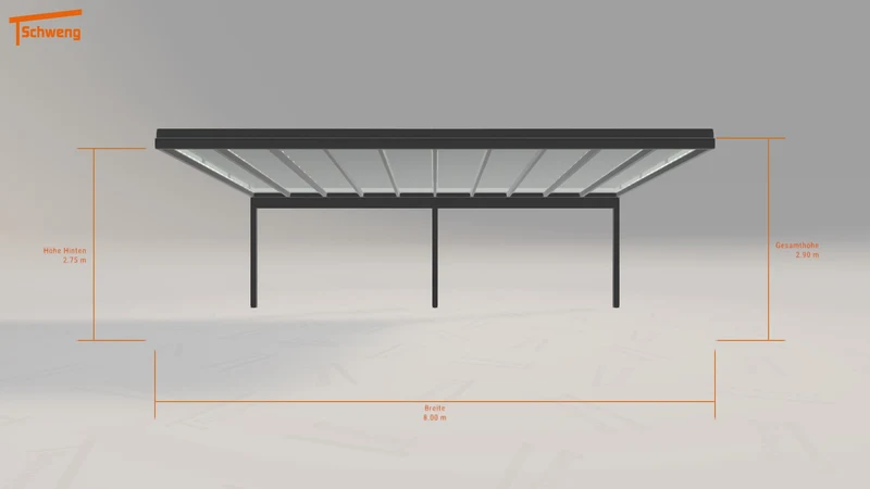 #AT Schweng Terrassenüberdachung S400 (ID g7b9q4)