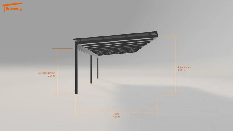#AT Schweng Terrassenüberdachung S400 (ID g7b9q4)