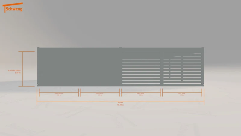 #DE Schweng Flachdachcarport C600 (ID 42g9jm) #MTG