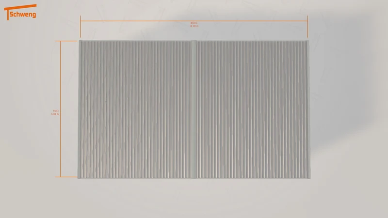 #DE Schweng Flachdachcarport C600 (ID 42g9jm) #MTG