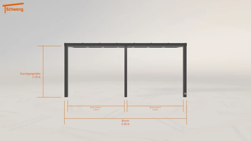 #DE Schweng Terrassenüberdachung S350 (ID jj3xxn)