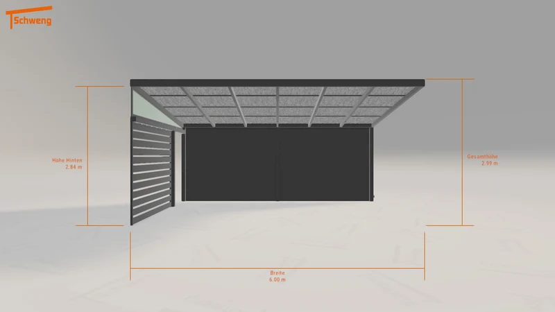 #DE Schweng Pultdachcarport S400 (ID 9wd48p) #MTG