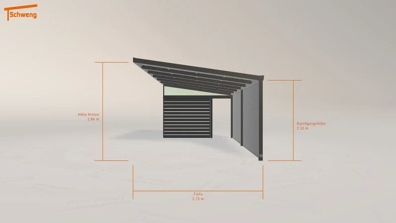 #DE Schweng Pultdachcarport S400 (ID 9wd48p) #MTG