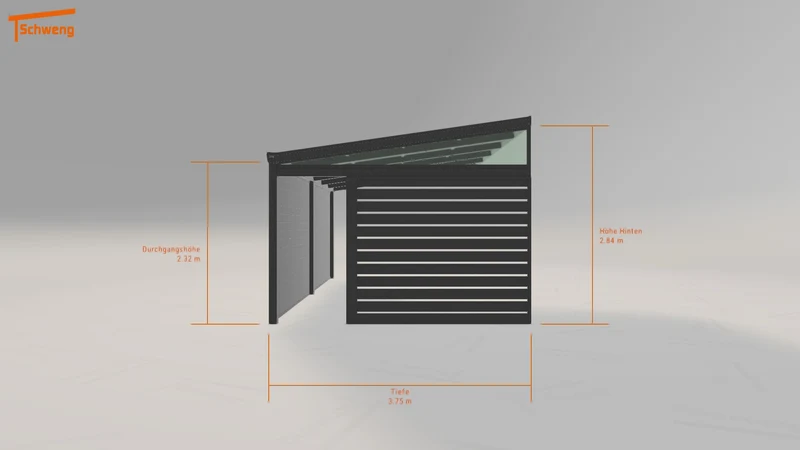 #DE Schweng Pultdachcarport S400 (ID 9wd48p) #MTG