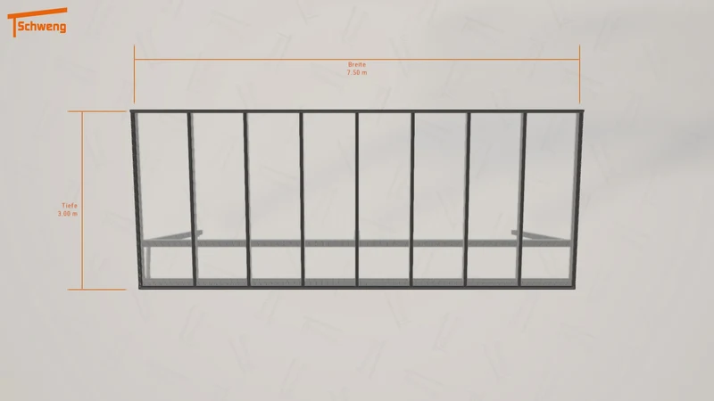 #DE Schweng Pultdachcarport S350 (ID 85rz5n) #MTG