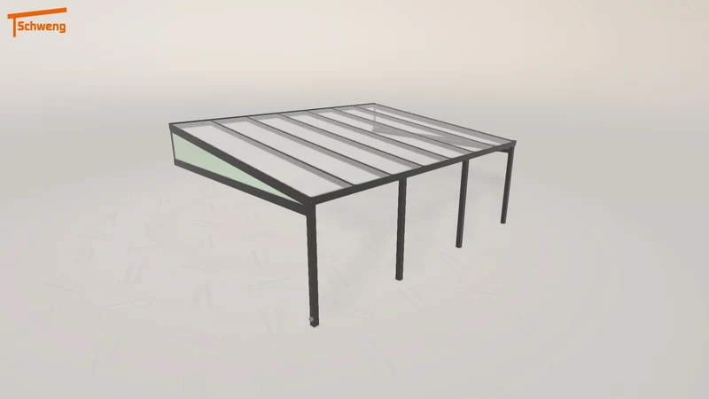 #DE Schweng Pultdachcarport S400 (ID 2qkp9w)