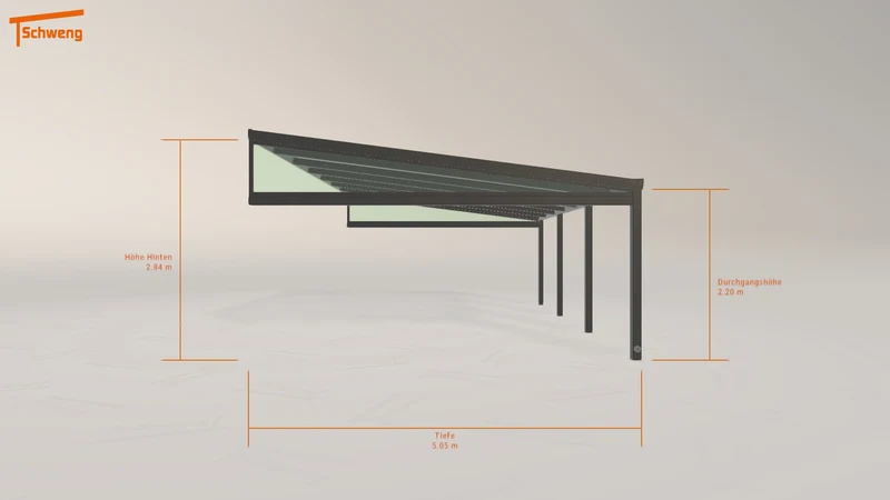 #DE Schweng Pultdachcarport S400 (ID 2qkp9w)