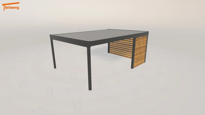 #DE Schweng Flachdachcarport C600 (ID jj3jj7) #MTG