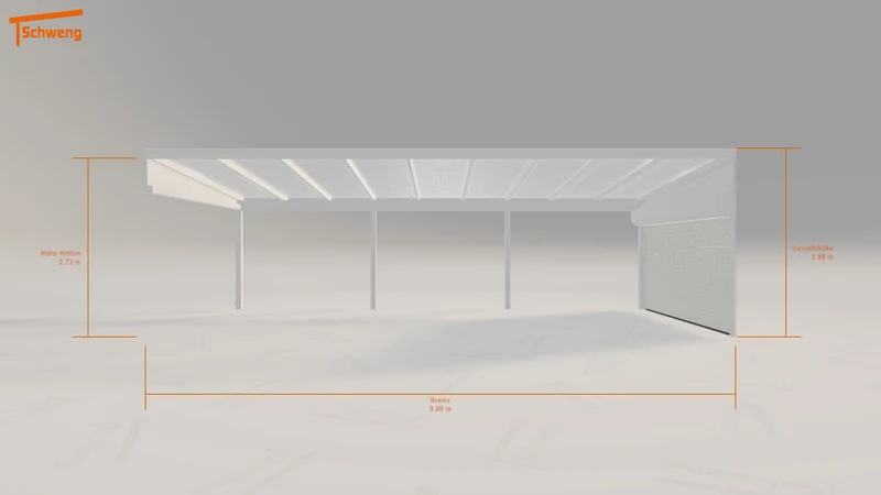 #DE Schweng Pultdachcarport S400 (ID ygkdmv) #MTG