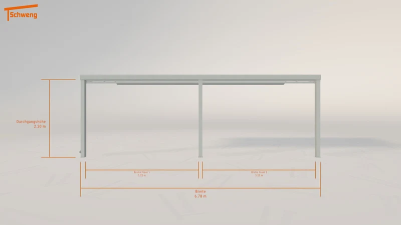 #AT Schweng Terrassenüberdachung S400 (ID pb3grv)