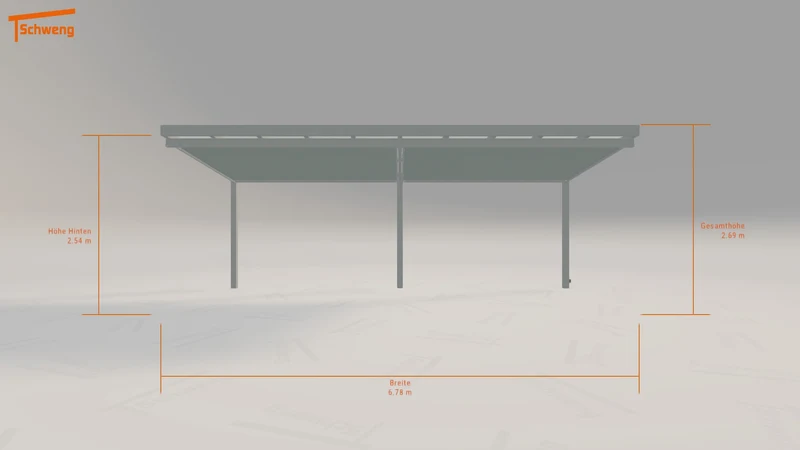 #AT Schweng Terrassenüberdachung S400 (ID pb3grv)
