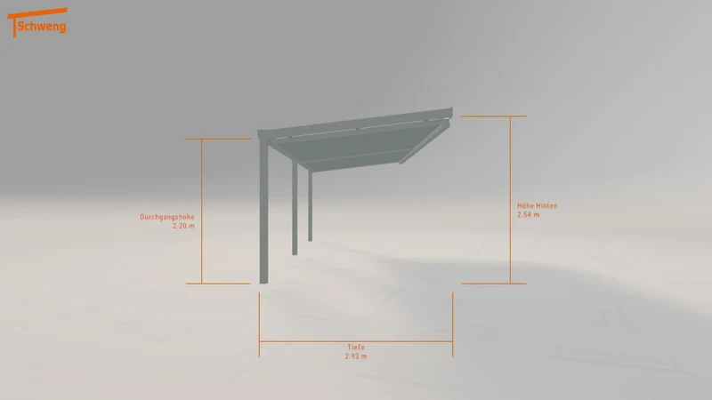 #AT Schweng Terrassenüberdachung S400 (ID qd3p5v)