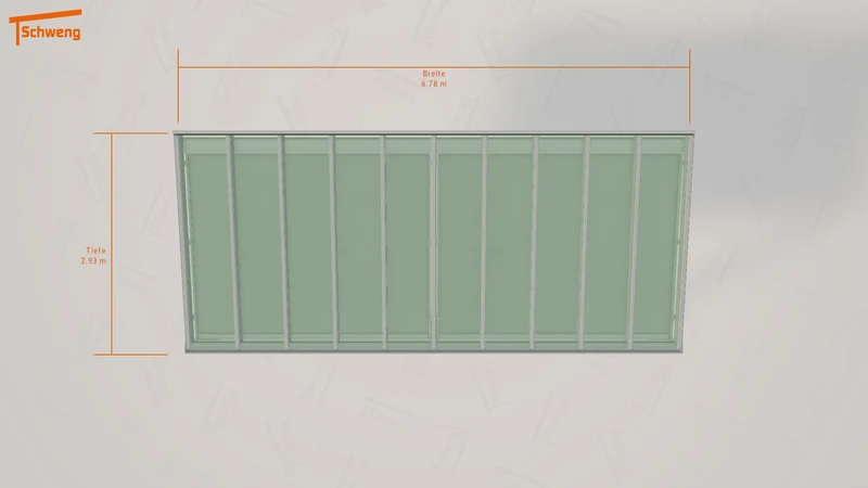 #AT Schweng Terrassenüberdachung S400 (ID qd3p5v)