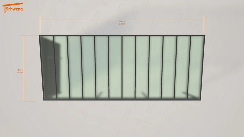 #DE Schweng Pultdachcarport S400 (ID dvw722) #MTG
