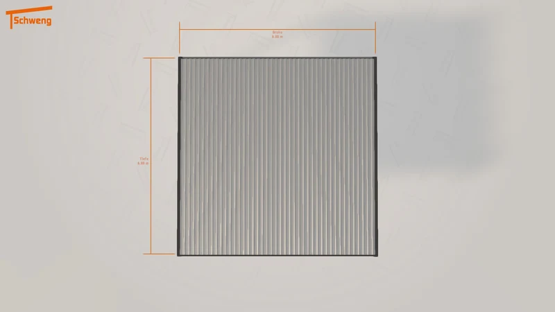 #DE Schweng Flachdachcarport C600 (ID dvwbmr) #MTG