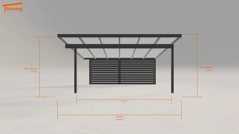 #DE Schweng Pultdachcarport S400 (ID x7kbq3) #MTG