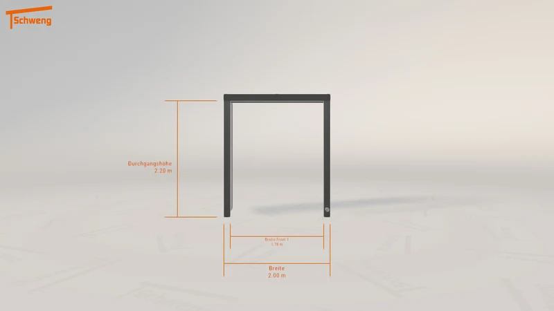 #DE Schweng Terrassenüberdachung S350 (ID pb3x44)