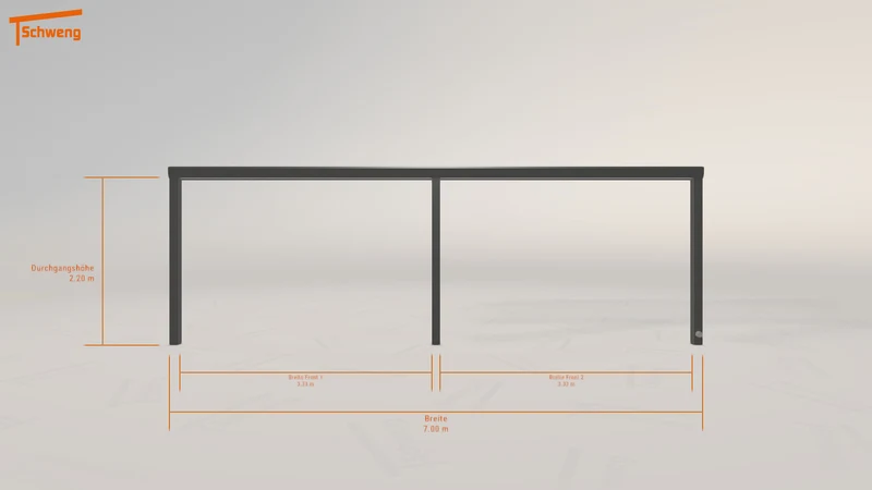 #DE Schweng Pultdachcarport S400 (ID 85rqrx) #MTG