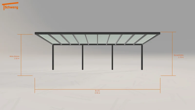 #DE Schweng Pultdachcarport S400 (ID n53wn3) #MTG