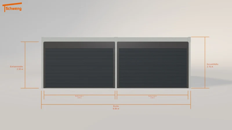#DE Schweng Flachdachcarport C600 (ID pbdnkk) #MTG