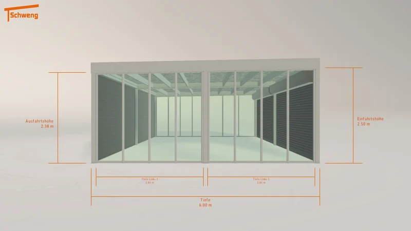 #DE Schweng Flachdachcarport C600 (ID pbdnkk) #MTG