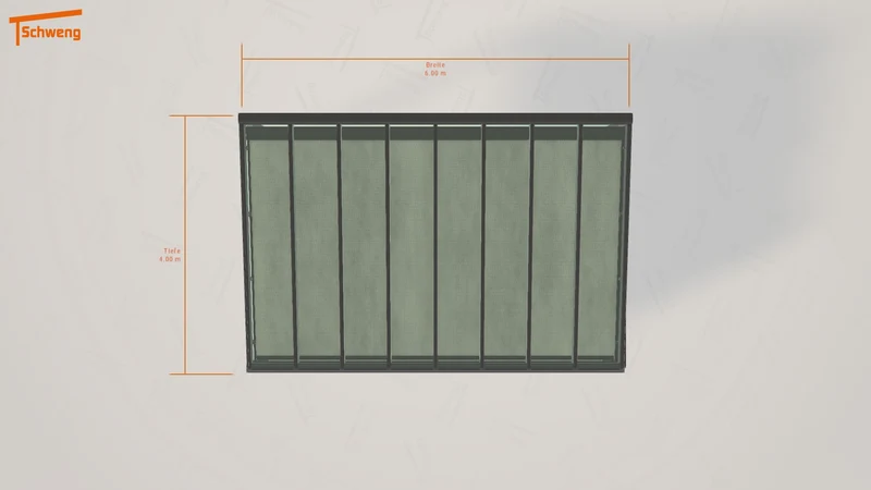 #DE Schweng Terrassenüberdachung S400 (ID dvwrxr)