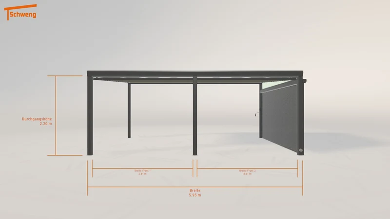 #DE Schweng Terrassenüberdachung S400 (ID 42g3b2)