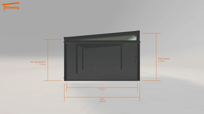 #DE Schweng Terrassenüberdachung S400 (ID 42g3b2)