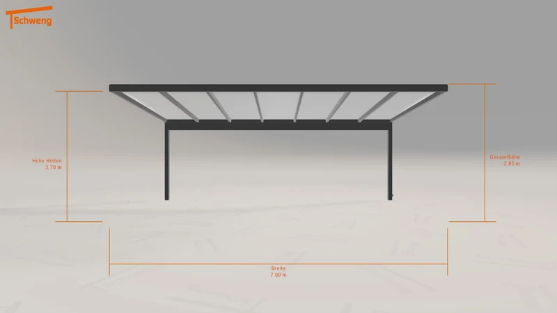 #DE Schweng Pultdachcarport S350 (ID 5mdvk4) #MTG