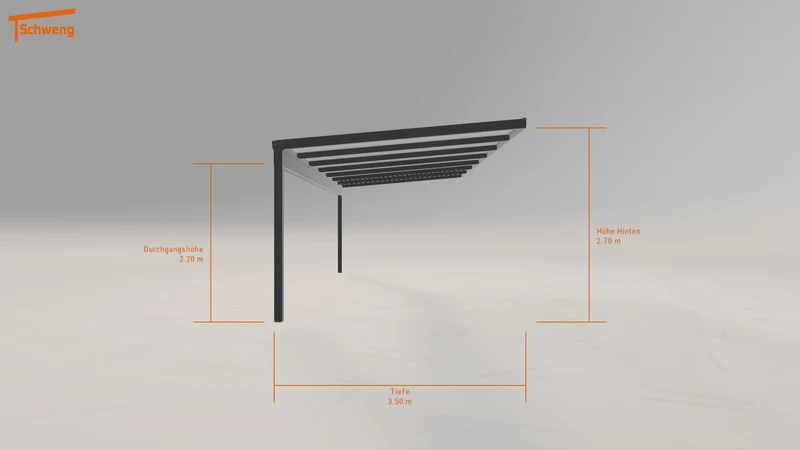 #DE Schweng Pultdachcarport S350 (ID 5mdvk4) #MTG