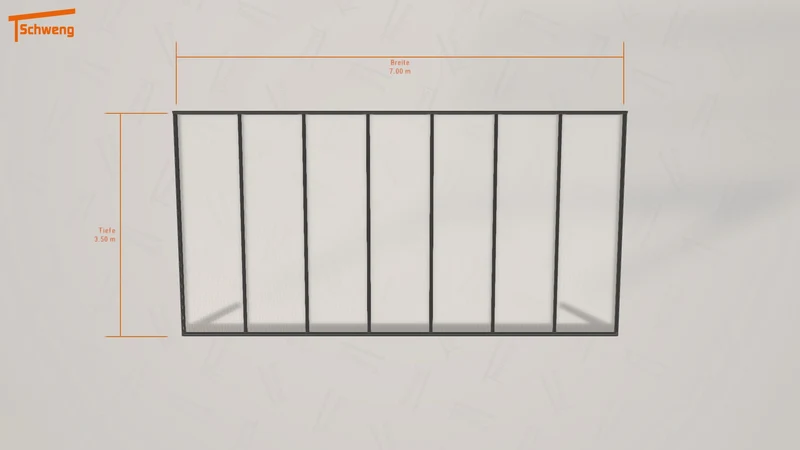 #DE Schweng Pultdachcarport S350 (ID 5mdvk4) #MTG